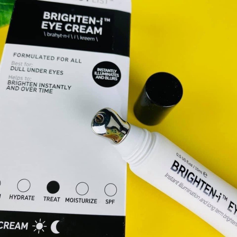 Kem dưỡng mắt The INKEY List Brighten-i Retinol Caffein Eye Cream 15ml (Bill US) | BigBuy360 - bigbuy360.vn