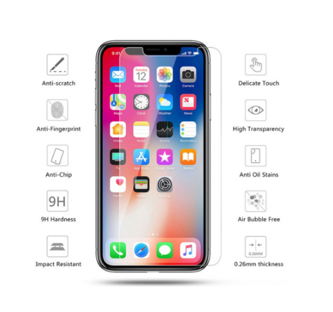 For New iPhone13 mini 13promax i11 Pro Max iPhone 11 6 7 8 X XS Max XR 2.5D 9H Screen protector