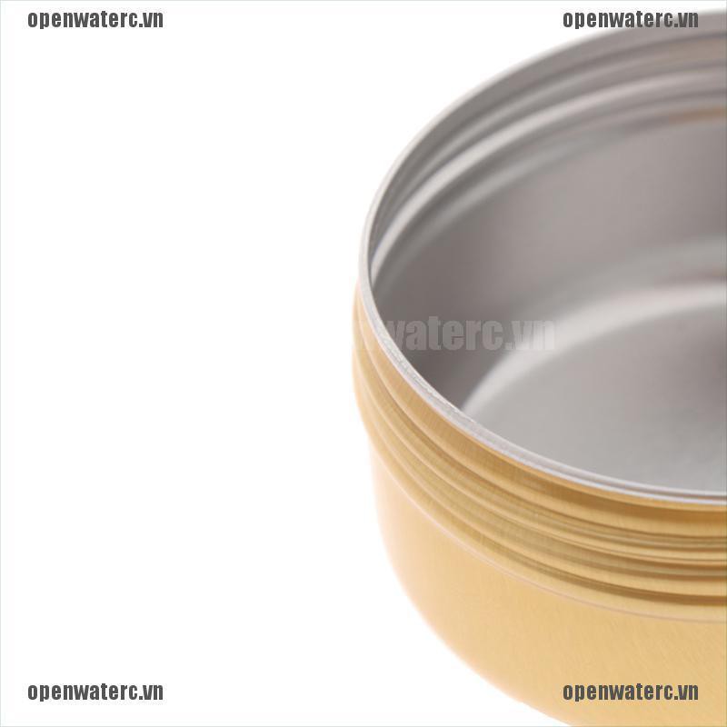 Hộp Đựng Son Môi Bằng Thiếc Hình Tròn Nhỏ Gọn Tiện Dụng