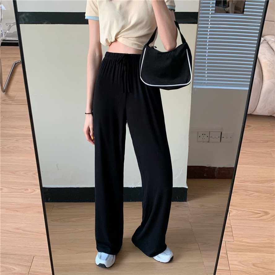 Quần Ống Rộng Lưng Cao Thời Trang Cho Nữ | BigBuy360 - bigbuy360.vn
