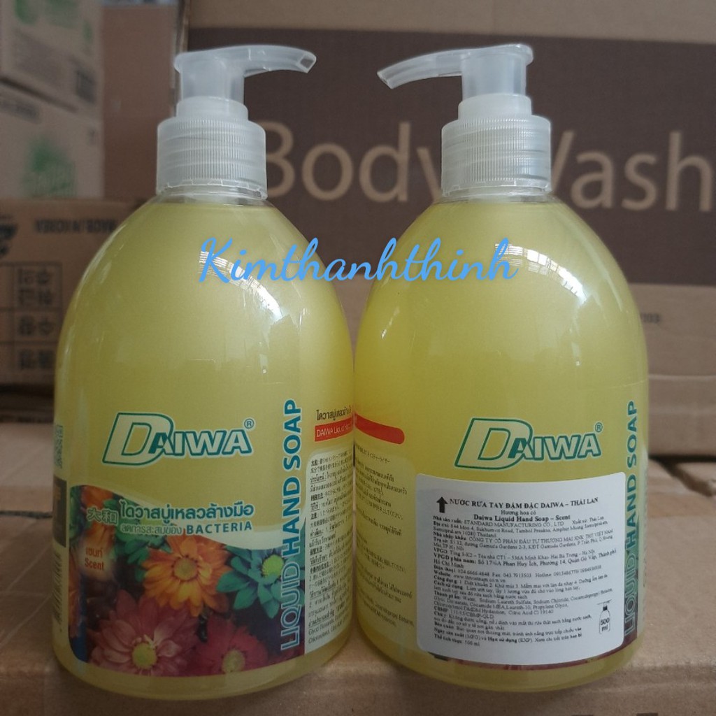 (KTT) Nước rửa tay đậm đặc DAIWA chai 500 ml | BigBuy360 - bigbuy360.vn