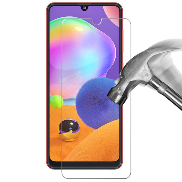 Kính Cường Lực Samsung A31 A33 5G A23 full màn chống rơi vỡ trầy xước độ bền cao tặng kèm khăn lau màn hình