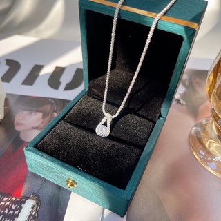 Dây chuyền bạc nữ mặt đá sang trọng - trang sức mina jewelry