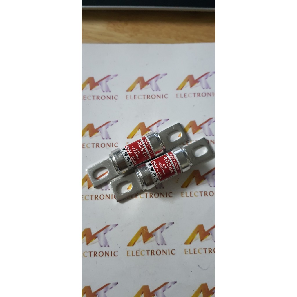 Cầu chì ngắt nhanh FUSE RGS4A 63A (Con)
