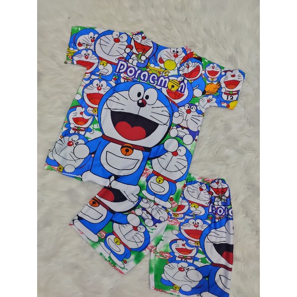 Bộ tay ngắn quần đùi thun lạnh 3d thái (có size đại)
