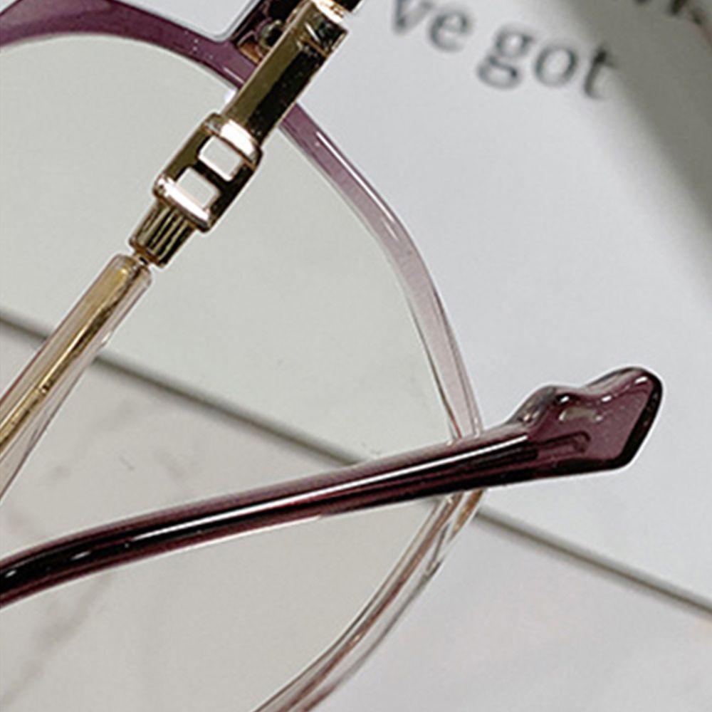 Mắt Kính Gọng Đa Giác Chống Ánh Sáng Xanh Thời Trang Ngọt Ngào