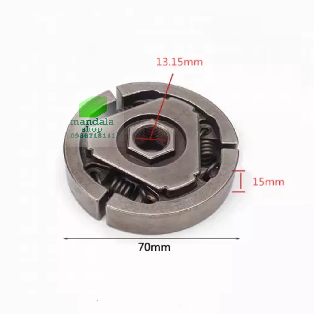 Côn - Li hợp máy cưa xích ms381, 72cc