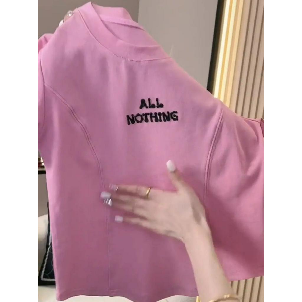 Null áo phông áo thun nữ croptop baby tee Thời trang hàn quốc A29J1SN