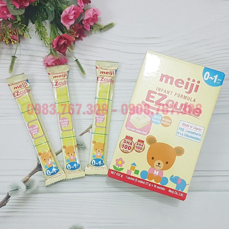 [Bán Lẻ Thanh Sữa] Meiji Thanh 27gr Nhập Khẩu Nhật Bản