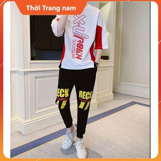 Bộ Quần Áo Nam,Thun Nam Mùa Hè 2020 AQ5T