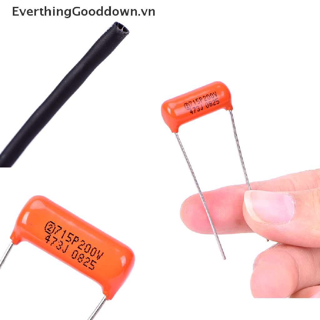 1 Tụ Điện Acoustic Lõi Đơn 0.047uf 473J Cho Đàn Guitar Điện