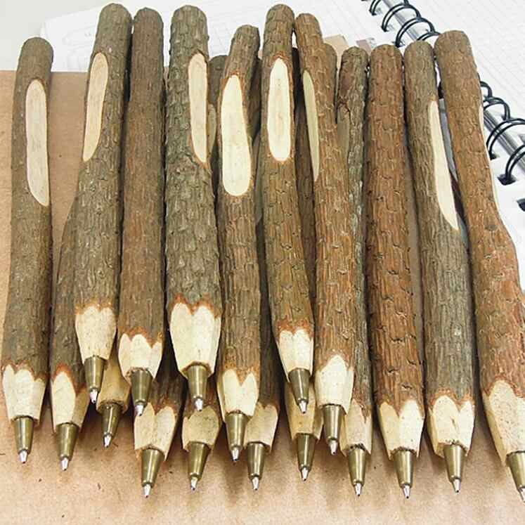 Bút bi gỗ phong cách vintage xinh xắn độc đáo