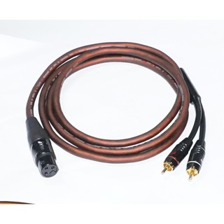 Dây canon Cái ra 2 bông sen loại tốt dài 1.5m ( vang xuống sub )