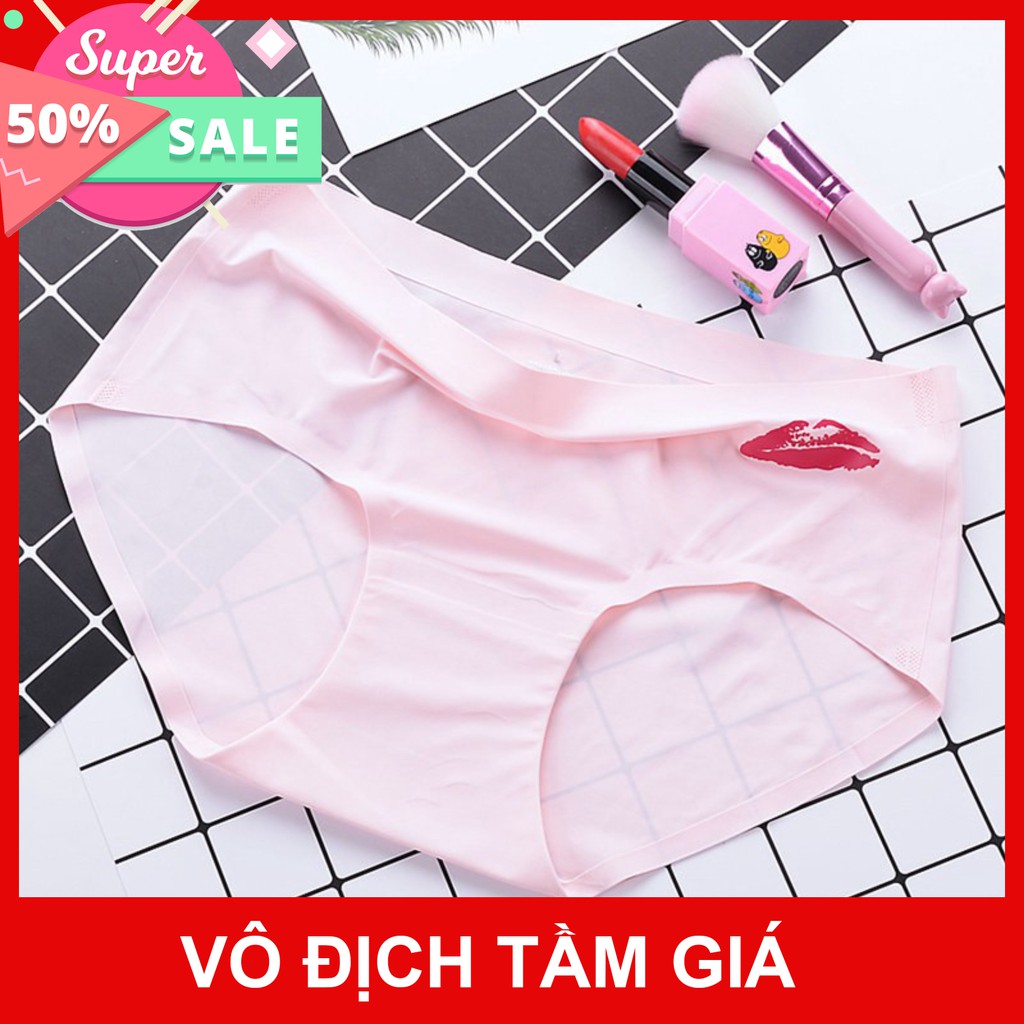 [Sale 1k giá hủy duyệt] [XẢ KHO_FREESHIP]  Quần chip môi quần lót nữ kháng khuẩn co giãn siêu tốt và không lộ đường may 