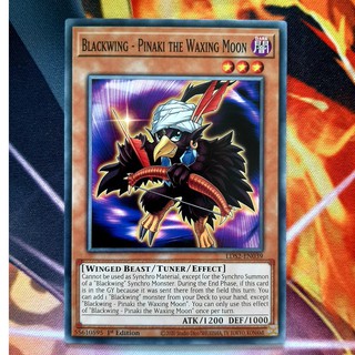 [ Đỗ Lạc Shop ] Thẻ Bài Mint90 Yugioh Monster Blackwing - Pinaki the Waxing Moon - Common