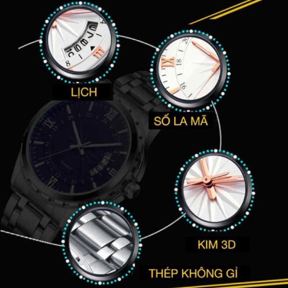 Đồng Hồ Nam FNGEEN GW Chính Hãng Cao Cấp Kim Dạ Quang Dây Thép Không Gỉ Chống Nước Chống Xước Bảo Hành 12 Tháng | BigBuy360 - bigbuy360.vn