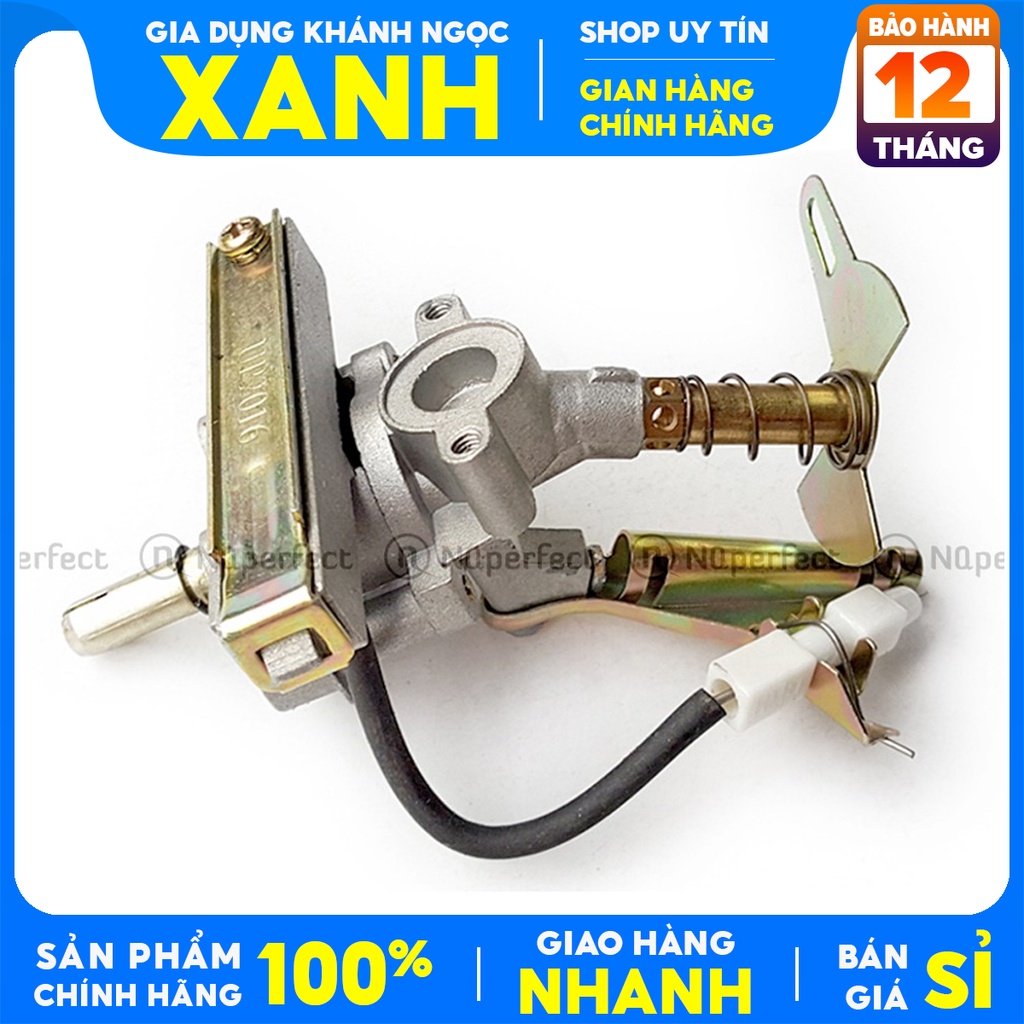 Bộ Chế hòa khí đánh lửa Fujishi -[ Tặng kèm ron, ốc ]- Cụm đánh lửa tự động Magneto cho bếp gas dương - HÀNG CHÍNH HÃNG