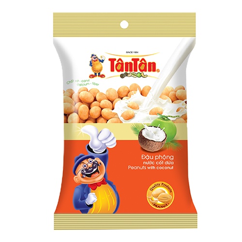 Đậu Phộng Da Cá Chính Hãng NutTyOne Tân Tân Gói 100g