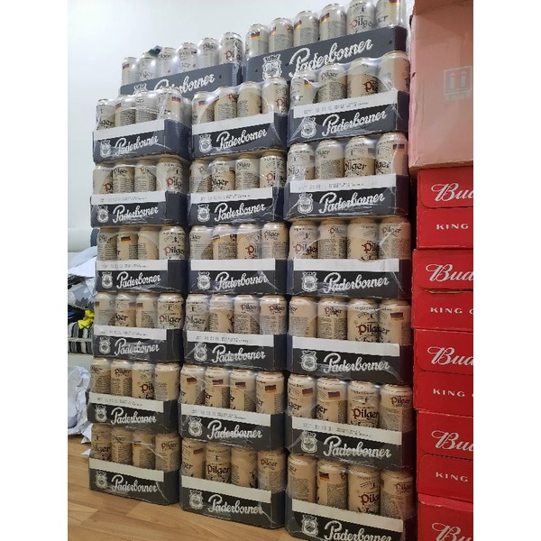 Bia Pilger 5% của Đức thùng 24 lon, 500ml