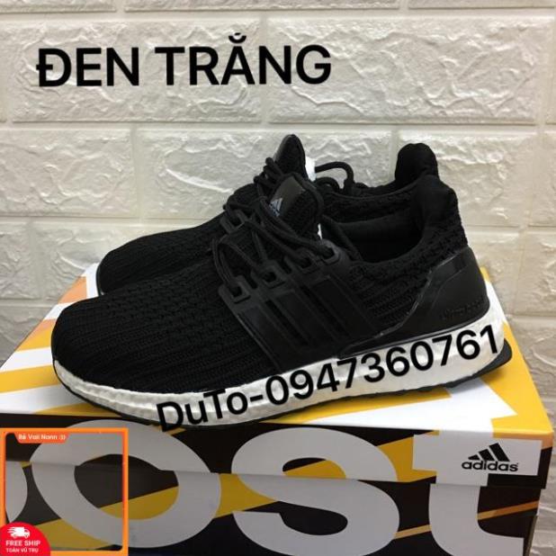 Giày thể thao ultraboost 4.0 đen trắng : ( ˣ ! ! %