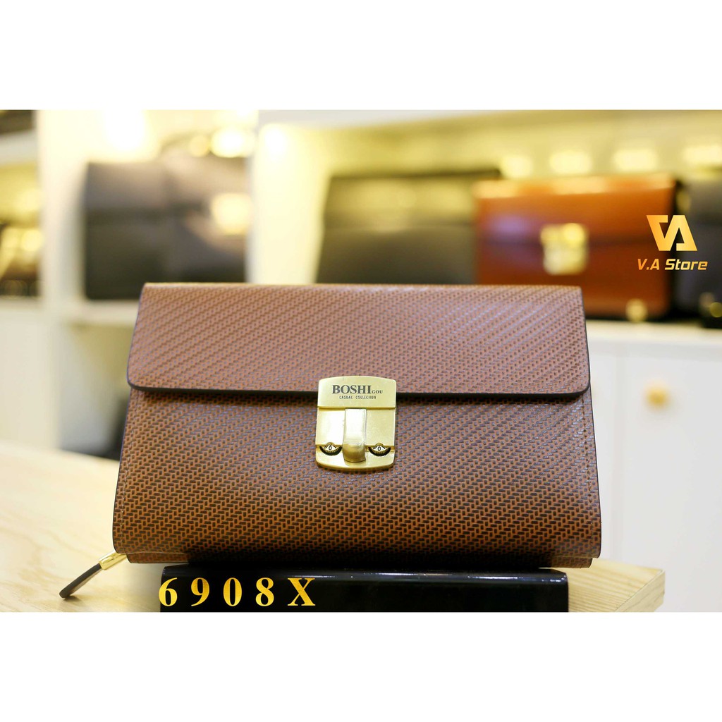 Clutch cầm tay sang trọng Boshi 6908X