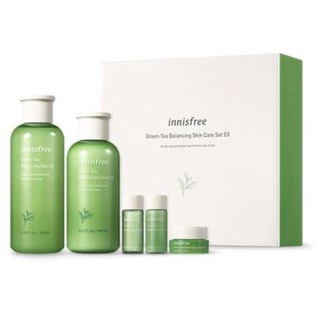 Bộ sản phẩm chăm sóc da chiết xuất trà xanh Innisfree