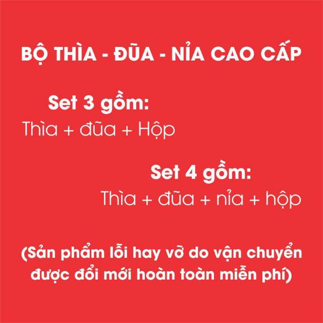 Bộ thìa muổng inox cán gỗ cao cấp có hộp đựng lúa mạch tốt cho người dùng