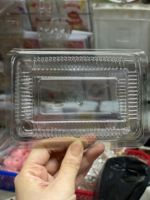 100 cái hộp nhựa hình chữ nhật nắp gập mã H21 hoặc H23