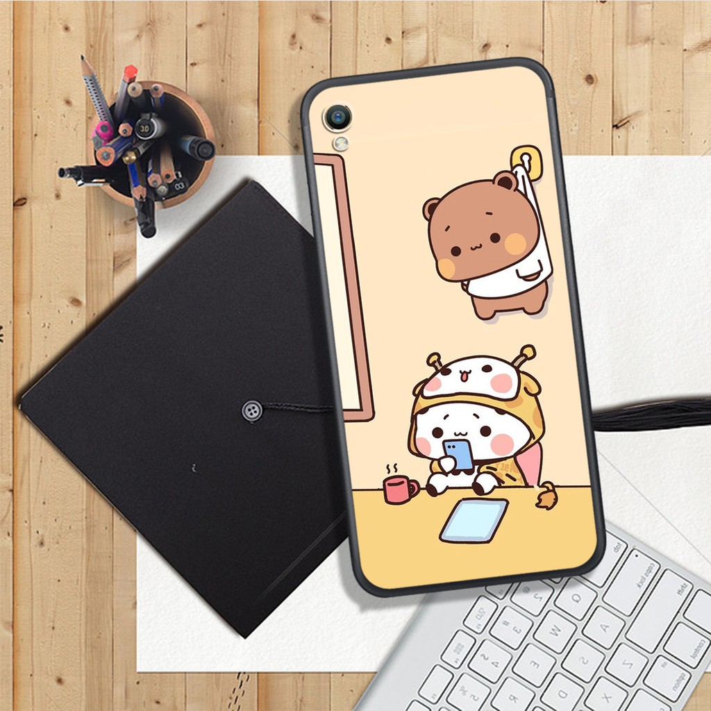 ỐP LƯNG OPPO A33 Neo7/A37 neo 9/F1 PLUS , IN HÌNH GẤU ĐÔI SIÊU ĐÁNG YÊU.