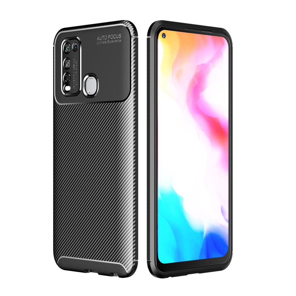 Ốp điện thoại chống sốc sợi carbon sang trọng cho VIVO Y50