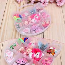 Hộp Dây Buộc Tóc Hello Kitty Đáng Yêu Cho Bé Gái - Hộp nơ tóc kitty cho bé gái thêm xinh xắn