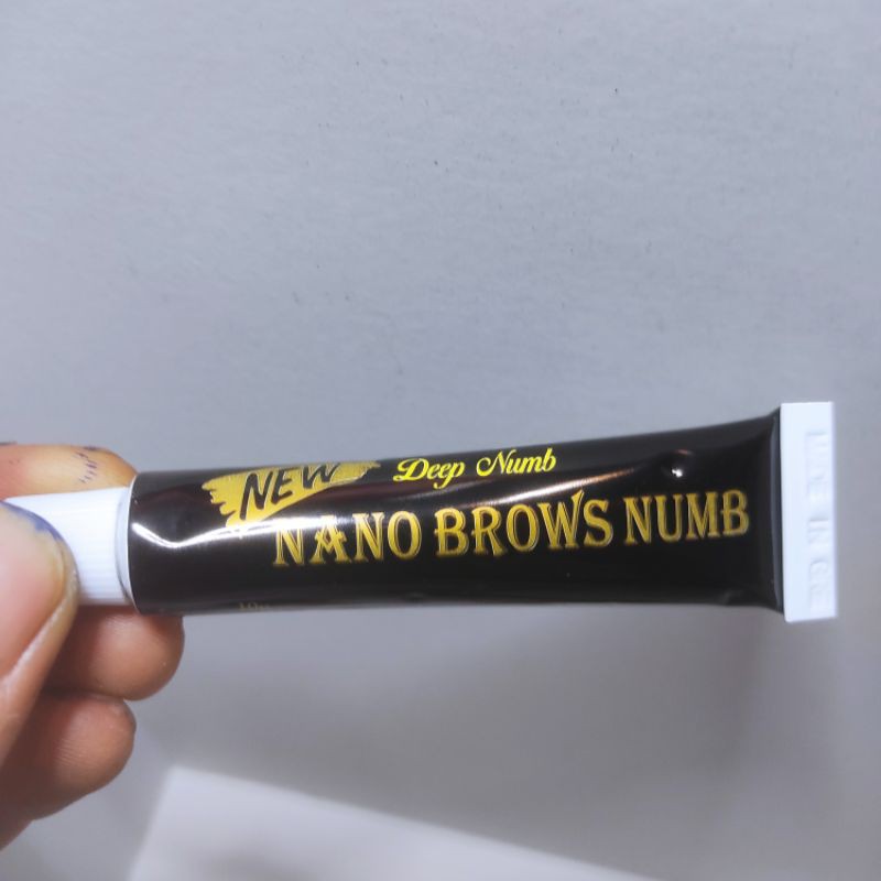 Kem Nano Browns Numb dùng làm mày môi khi phun xăm