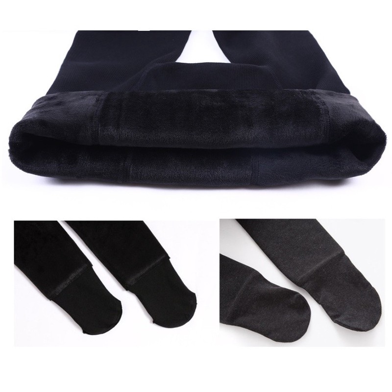 QTB091 Quần tất bầu lót nỉ mặc đông hàng nhập