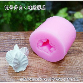 Khuôn rau câu silicon 3D cây xương rồng 5 múi
