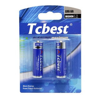 Pin AA Tcbest Alkaline vỉ 2 viên