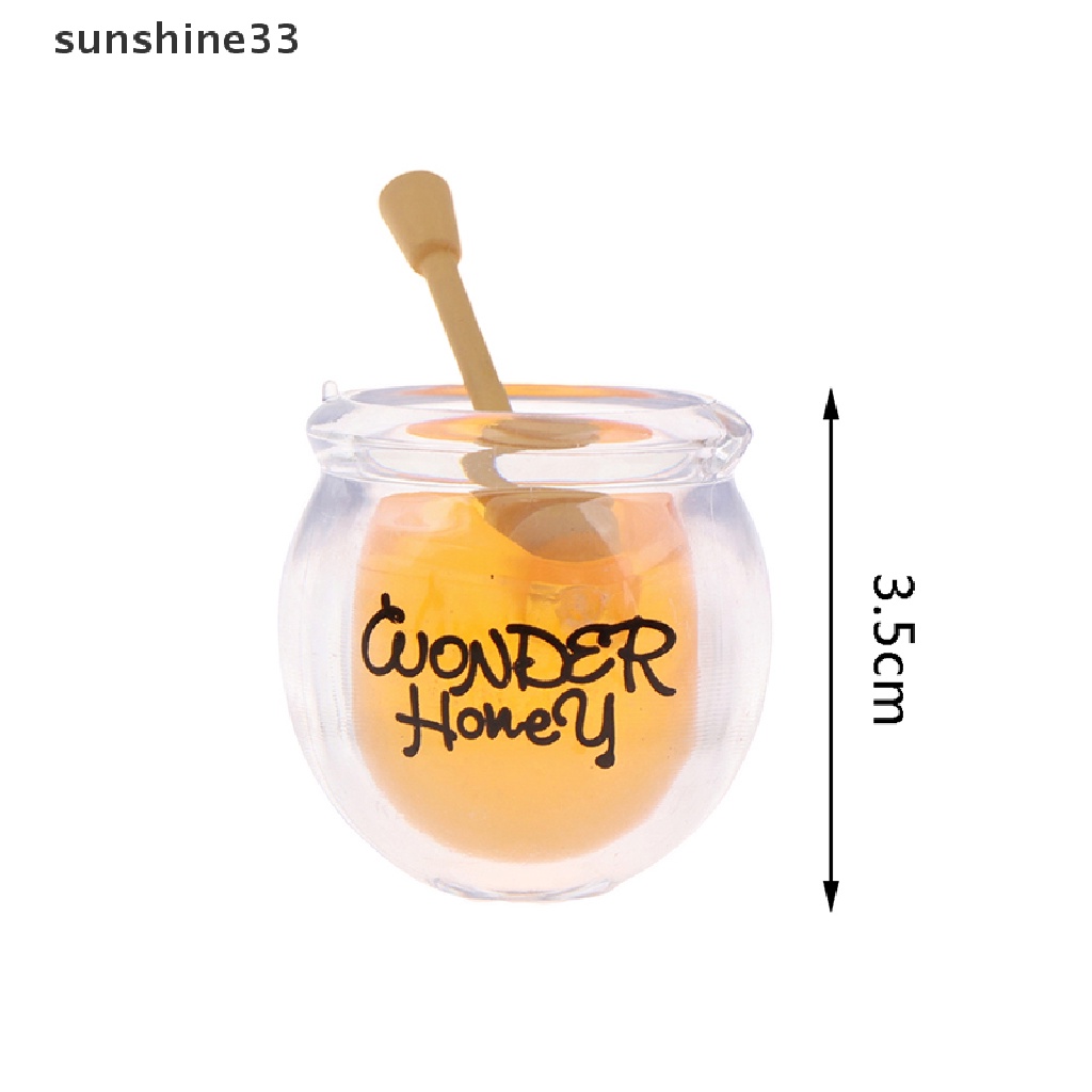 Mô Hình Bình Sữa Mật Ong Mini Tỉ Lệ 1: 12 Trang Trí Nhà Búp Bê