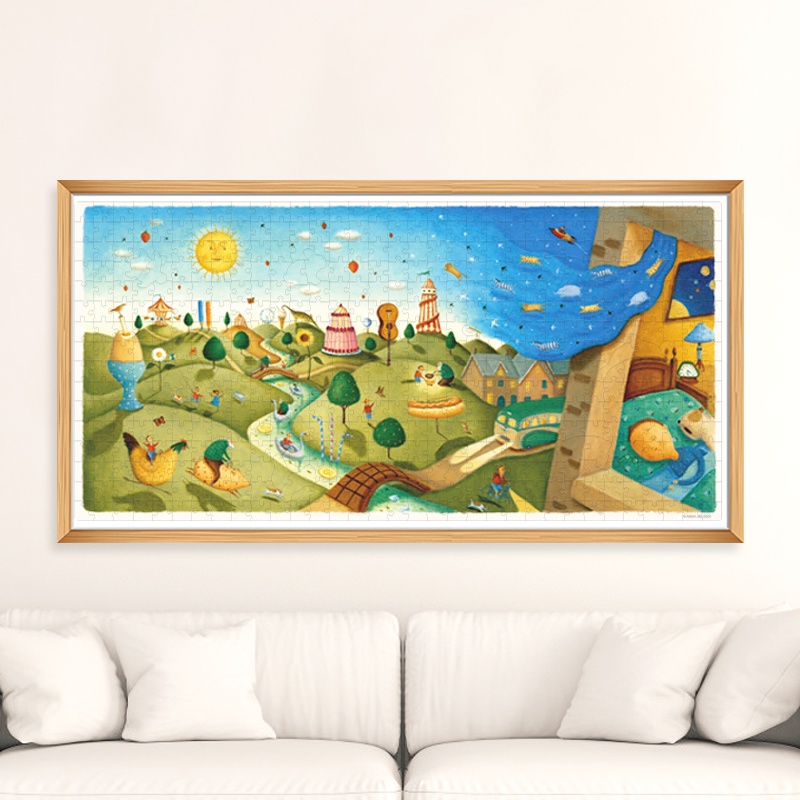 BỘ XẾP HÌNH ARTIST PUZZLE-MIDEER-CHÍNH HÃNG-500-1000 MIẾNG GHÉP