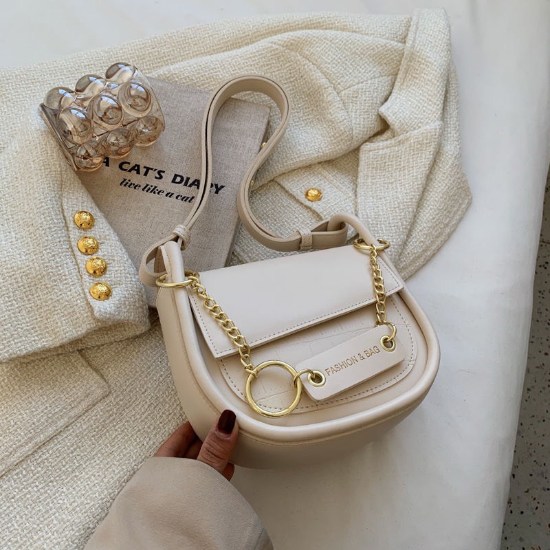 Túi xách nữ, túi đeo vai đeo chéo cá tính da mềm nắp vát hot trend PK 420