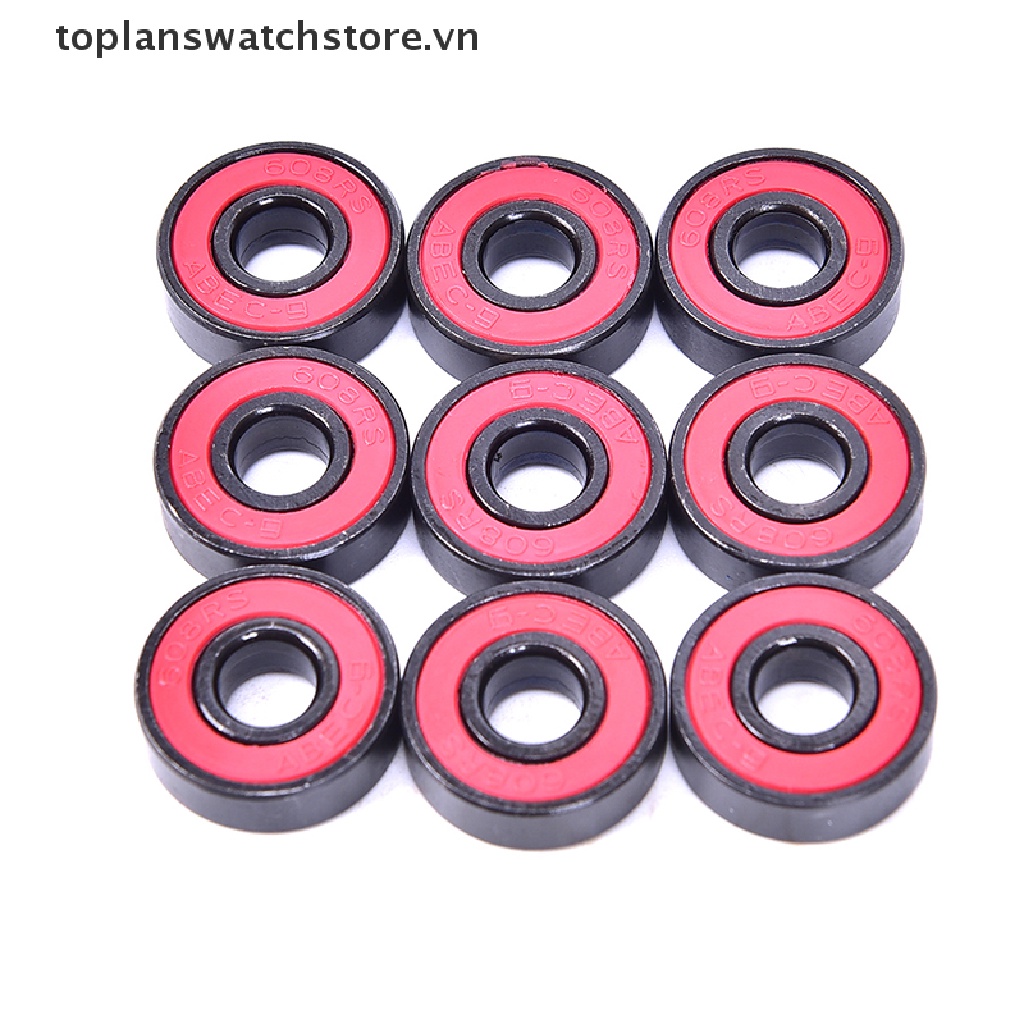 Set 10 Ổ Bi 608 2RS 608RS 608-2RS Chuyên Dụng