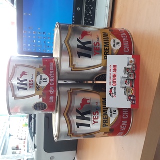 Sơn Bóng 1K Yes - Thay thế dầu bóng 2K - Tặng kèm cọ