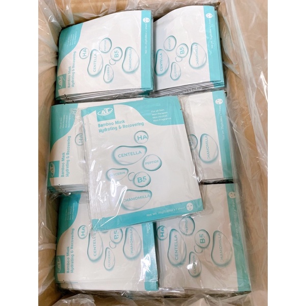 AT BAMBOO MASK - Mặt Nạ Cấp Ẩm, Làm Dịu & Hỗ Trợ Phục Hồi Da