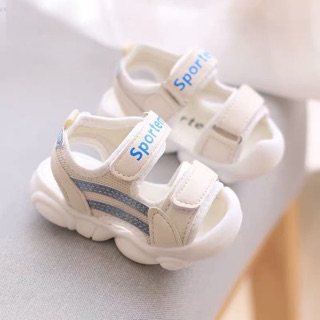 GIÀY SANDAL GIÀY TẬP ĐI MŨI CUỘN CHO BÉ TRAI BÉ GÁI (có ảnh thật)