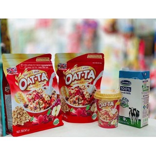 Yến mạch trái cây Oatta túi 800g