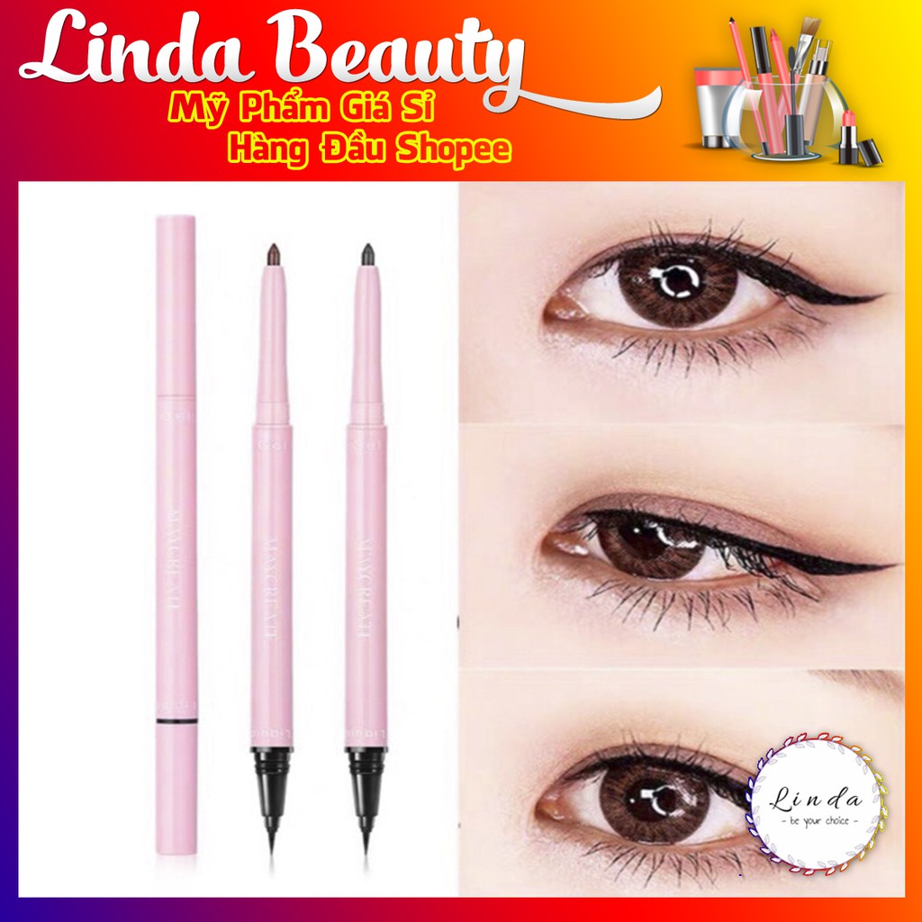 Bút kẻ mắt 2 đầu Dạ-Sáp Multiliner chính hãng Maycreate | BigBuy360 - bigbuy360.vn