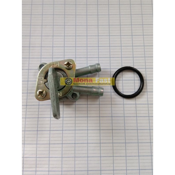 Khoá x.ăng xe Cub 78 79 81 khoá xăng 2 ống