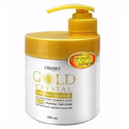 Kem ủ tóc Cruset Gold Crystal 500ml - Thái Lan