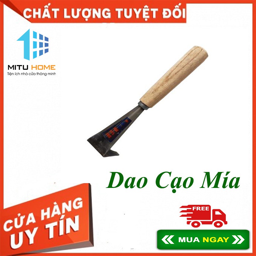  [DAO ĐA SỸ] Dao Cạo Mía Chuôi Gỗ - MITUHOME