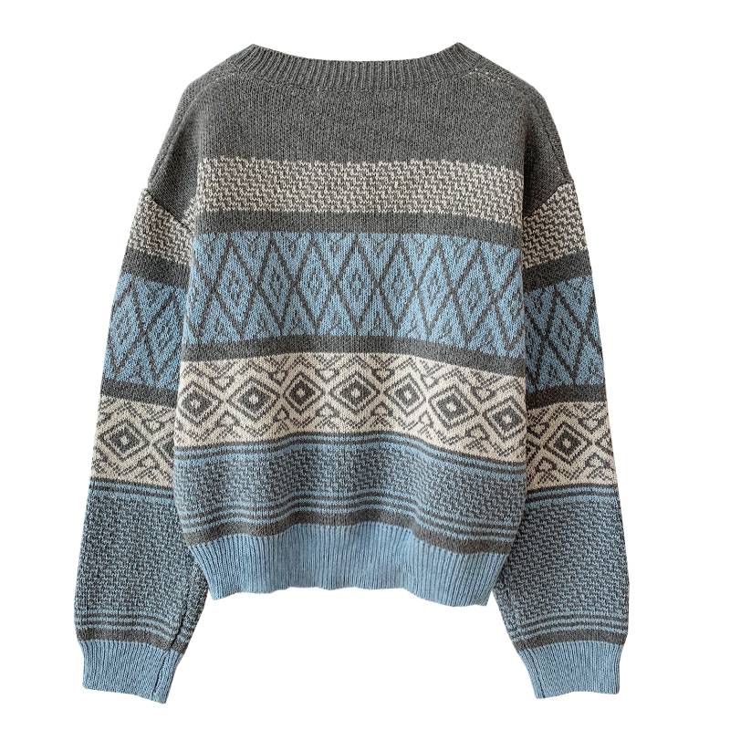 Áo len nữ Cardigan Vải Len Giữ Ấm Kiểu Retro Thời Trang Mùa Đông