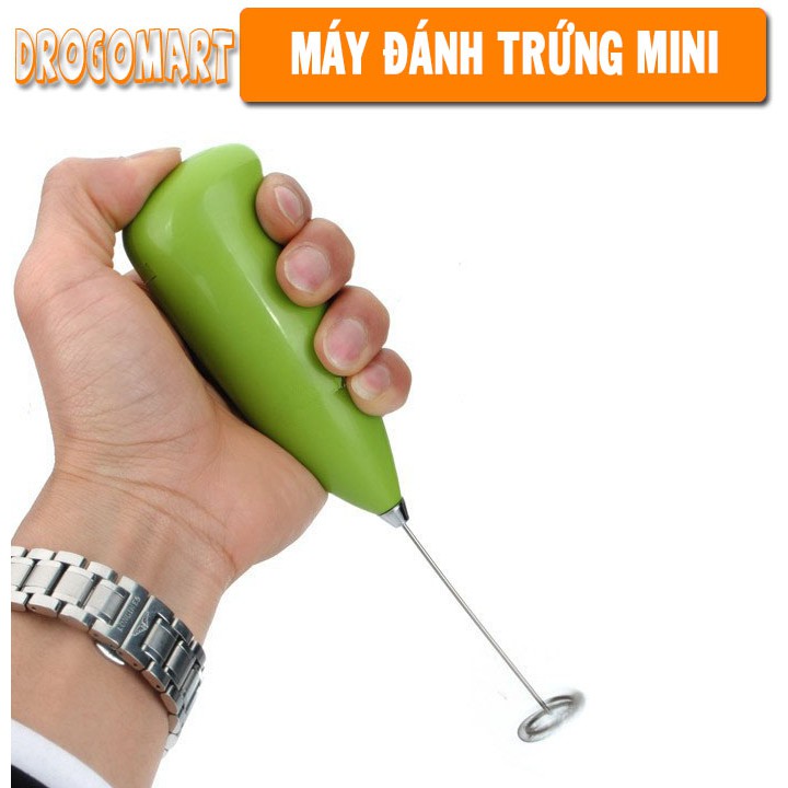 Máy Đánh Trứng Cầm Tay Mini, Khuấy Pha Cafe, Tạo Bọt Mini