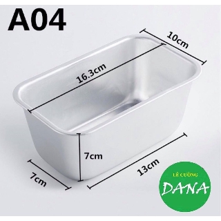 Khuôn gối chữ nhật đúc 16cm  A04